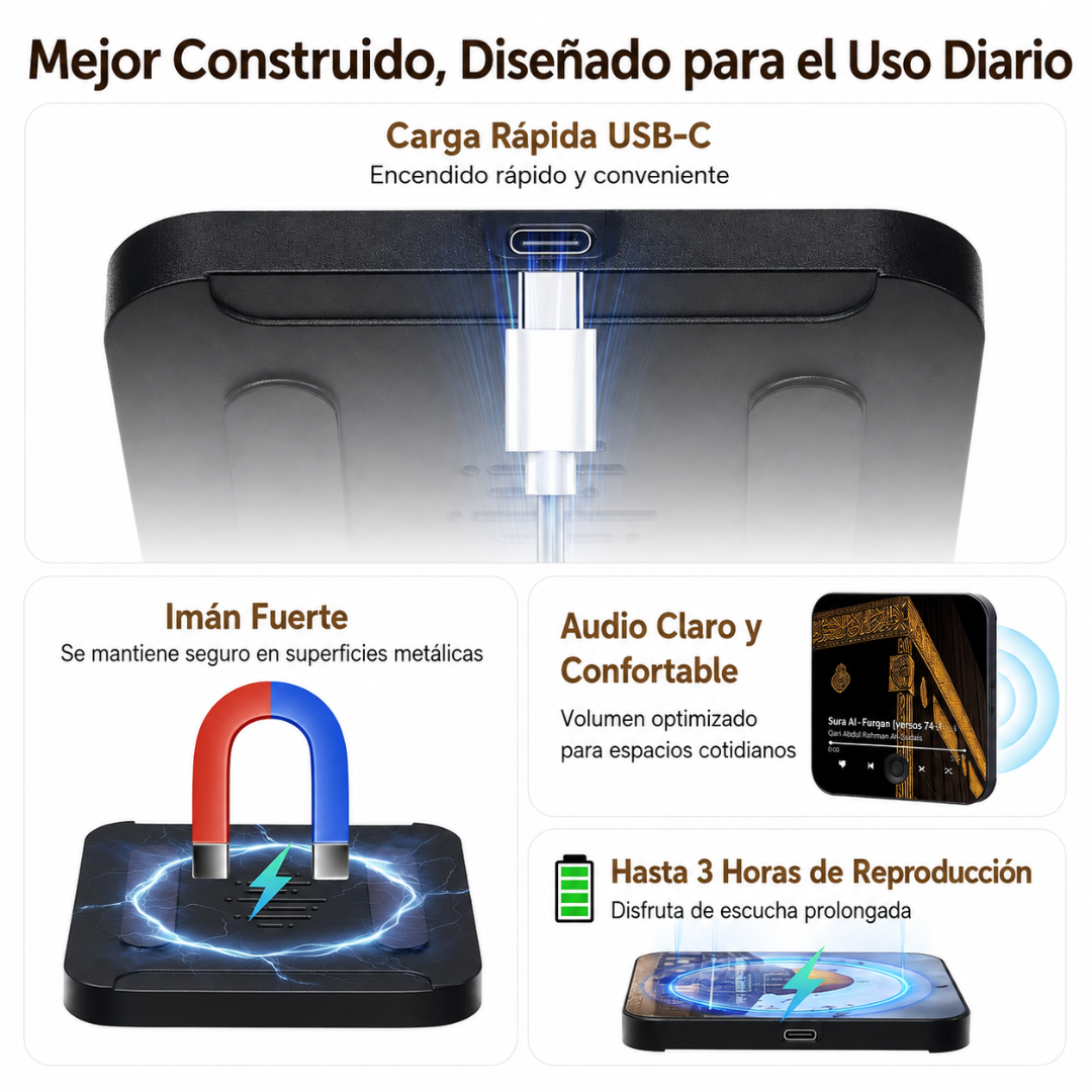 Imán Musical Personalizado con Foto y Canción